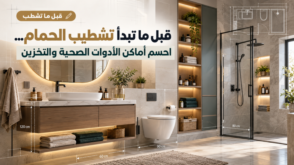 تشطيب الحمام
